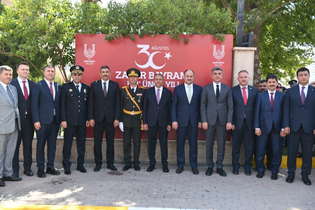Şanlıurfa’da 30 Ağustos Zafer Bayramı Coşkusu