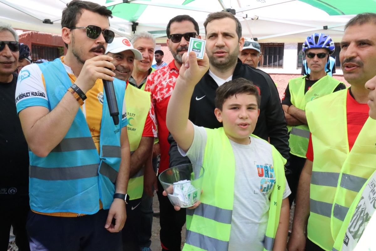 ŞANLIURFA’DA SAĞLIKLI YAŞAM İÇİN PEDAL ÇEVİRDİLER