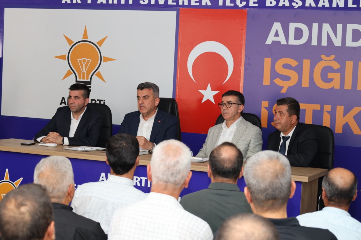 Günbegi Siverek'te Vatandaş ve Esnafla Buluştu