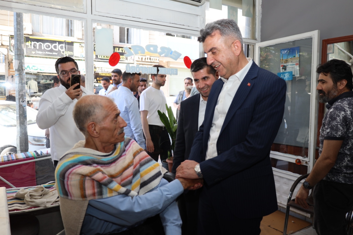 Günbegi Siverek'te Vatandaş ve Esnafla Buluştu