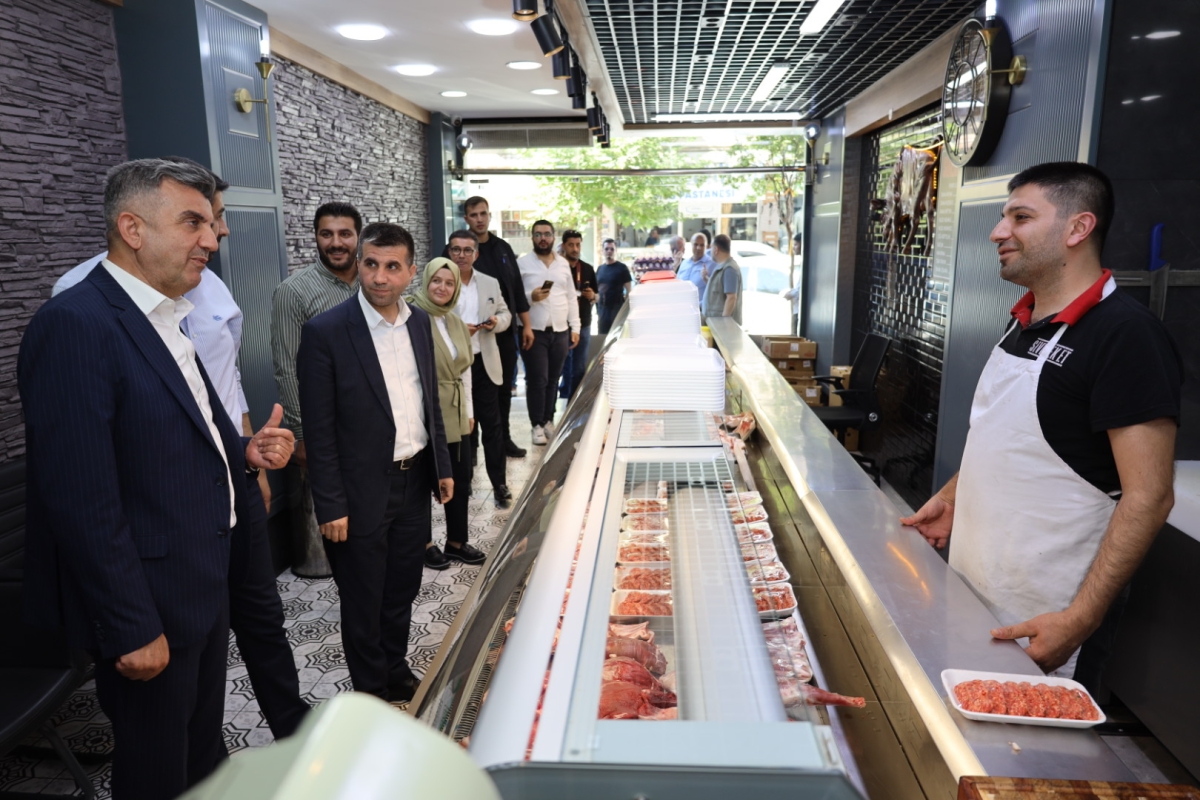 Günbegi Siverek'te Vatandaş ve Esnafla Buluştu