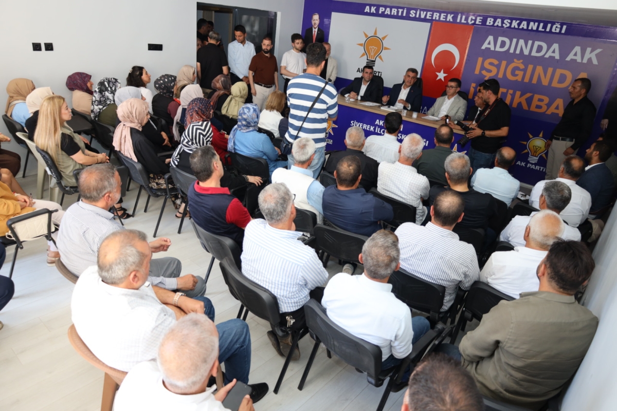 Günbegi Siverek'te Vatandaş ve Esnafla Buluştu