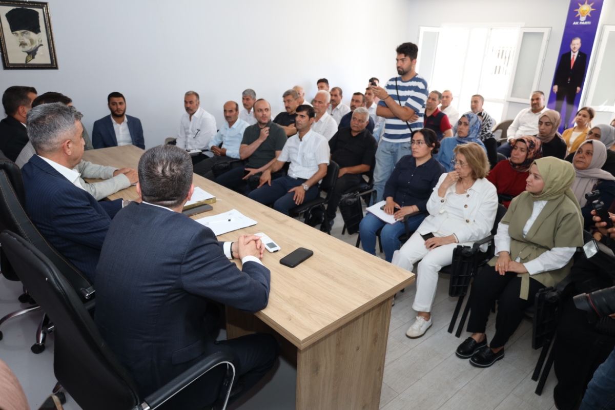 Günbegi Siverek'te Vatandaş ve Esnafla Buluştu