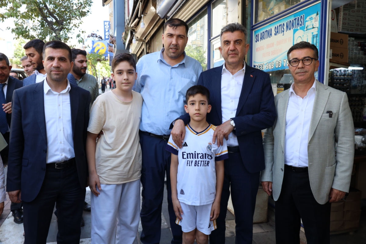 Günbegi Siverek'te Vatandaş ve Esnafla Buluştu