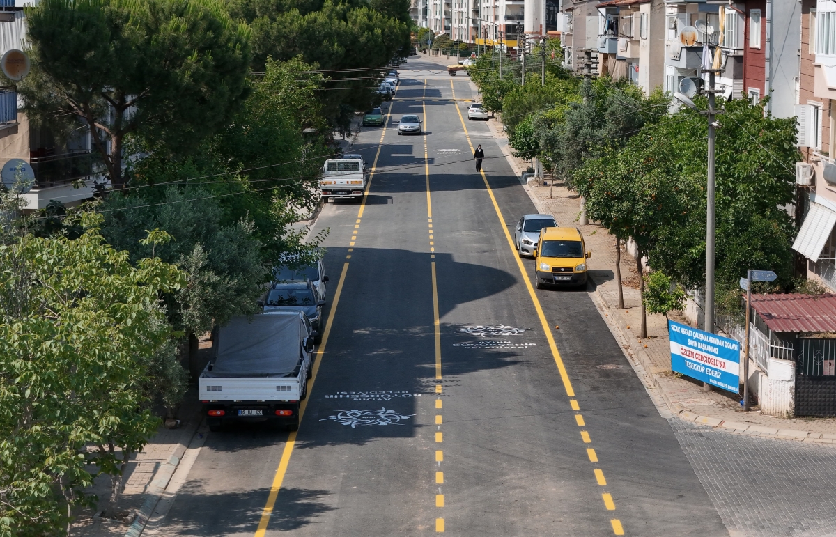 Aydın Büyükşehir Belediyesi'nden yol çalışması