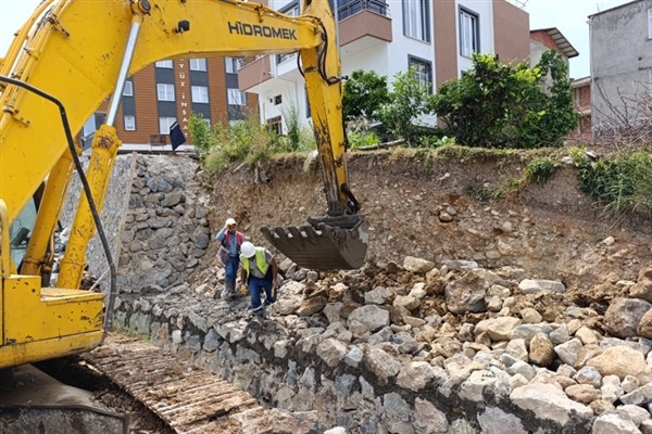 Ordu’da altyapı ve üstyapı çalışmaları sürüyor