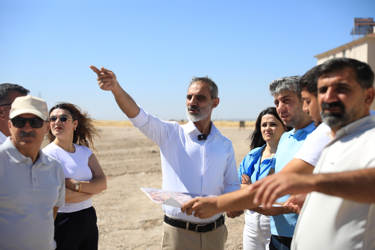 Eş Başkan Dündar'dan yol çalışmasına denetim