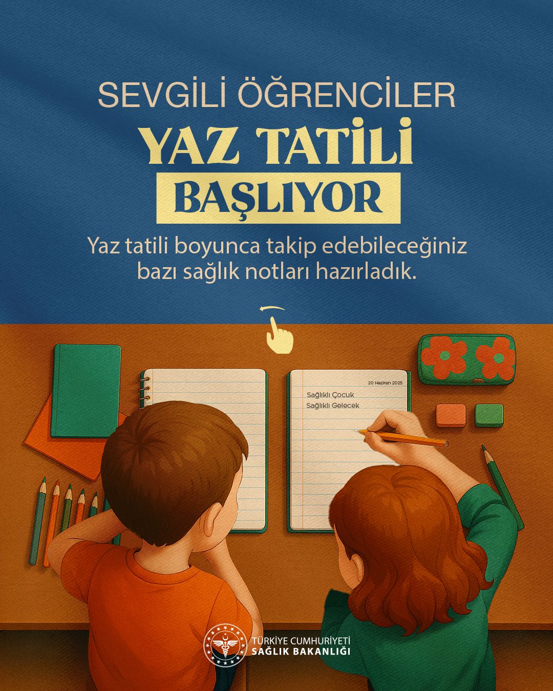 Yaz Tatilinde Sağlığınızı Unutmayın! Öğrenciler İçin Faydalı Tavsiyeler