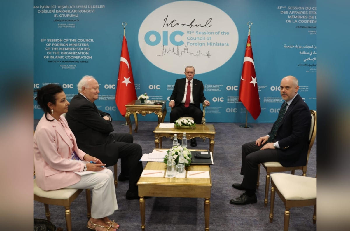 Cumhurbaşkanı Erdoğan, BM UNAOC Yüksek Temsilcisi Moratinos'u kabul etti
