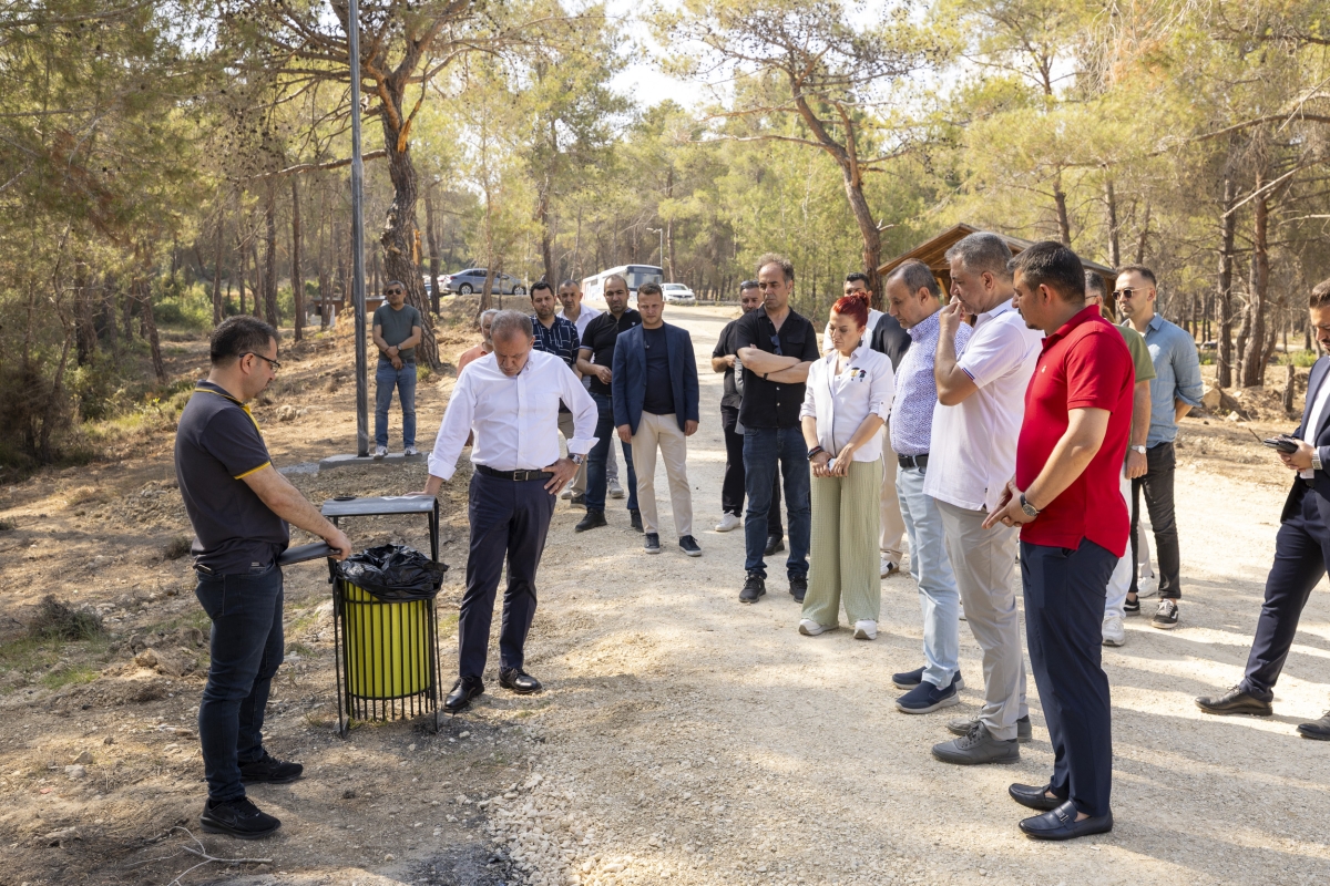 Başkan Seçer, Emirler Orman Parkı Piknik Alanı’nı inceledi