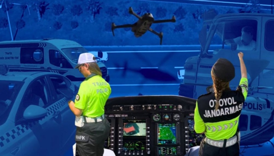 HELİKOPTER VE DRONE DESTEKLİ
