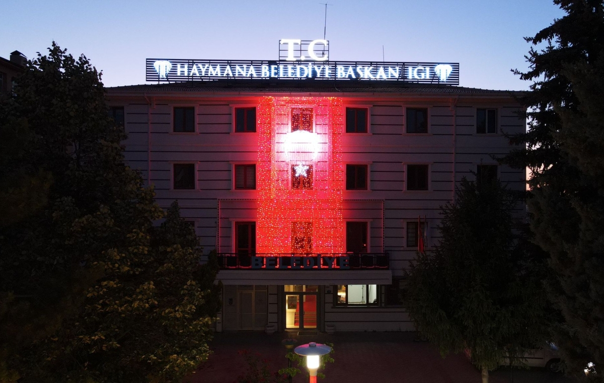 Haymana'da Kemer Aydınlatma Projesi başladı