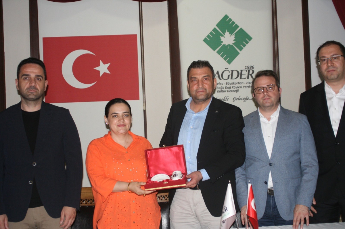 MHP Bursa İl Başkanı Tekin'den DAĞDER Başkanı Başak'a ziyaret
