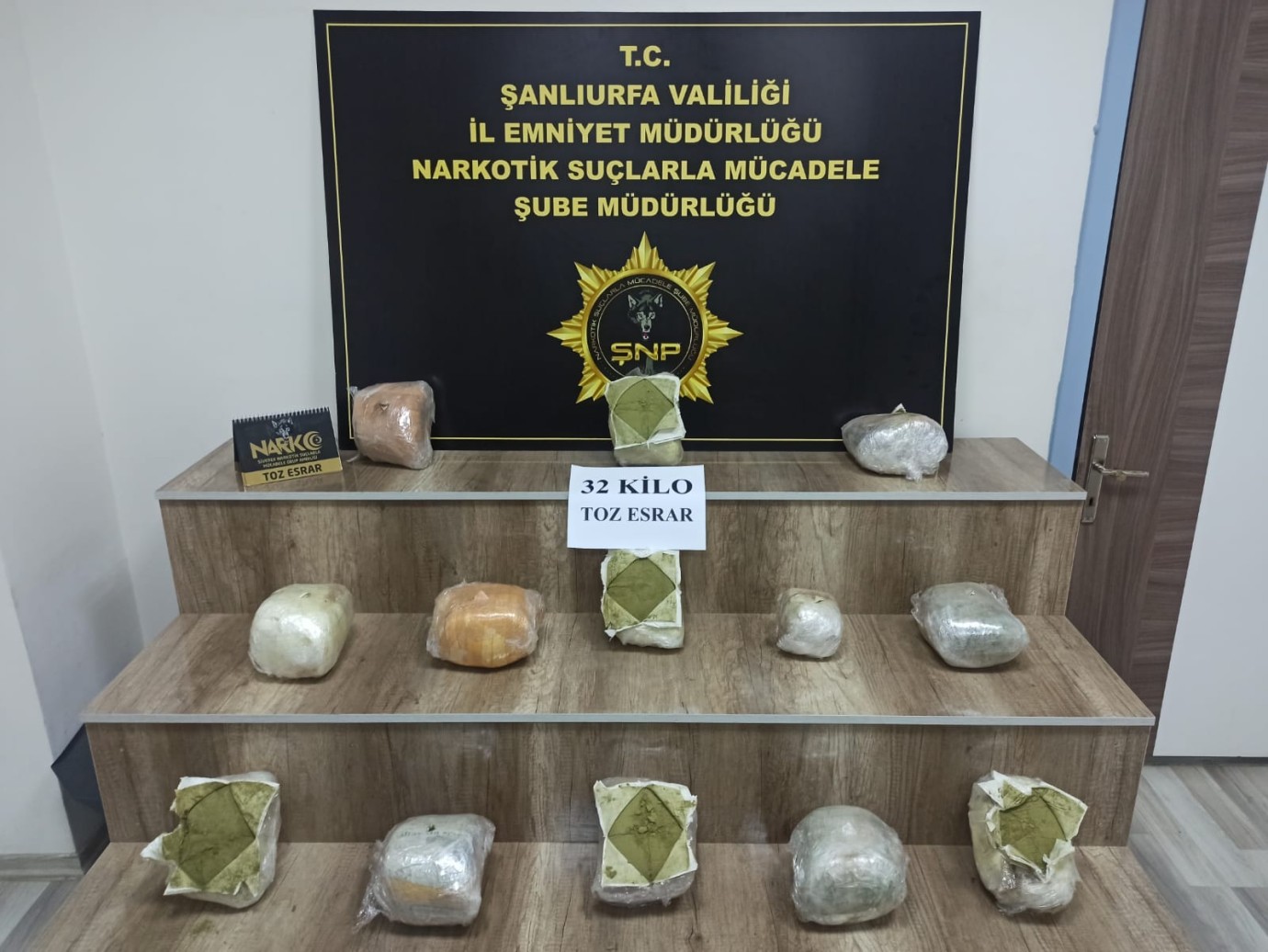 Şanlıurfa’da Uyuşturucuya Geçit Yok: 32 Kilo Toz Esrar Ele Geçirildi!