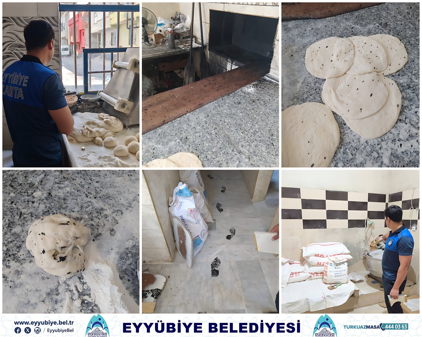 Eyyübiye’de Fırınlara Sıkı Denetim: Sağlıksız Koşullara Göz Açtırılmıyor