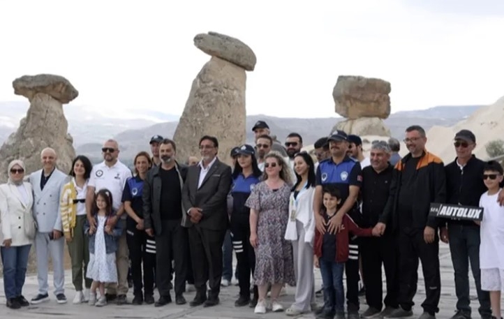 Nevşehir Ürgüp’te Klasik Otomobiller Göz Kamaştırdı