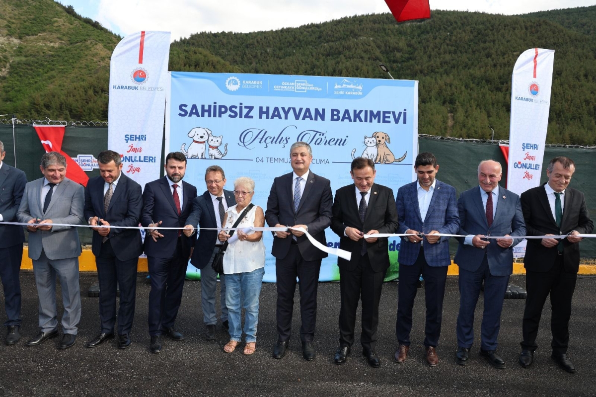 Karabük’te bölgenin en büyük hayvan bakımevi hizmete girdi