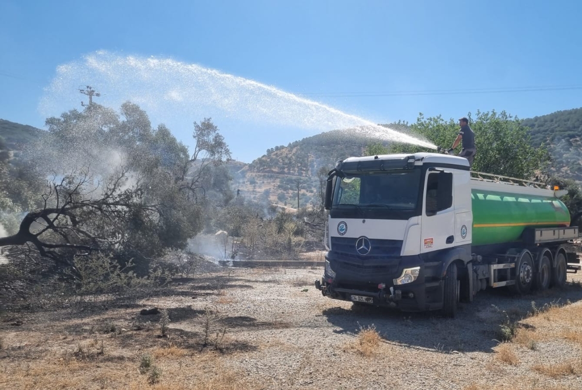 İzmir yangınına Eskişehir'den destek ekip