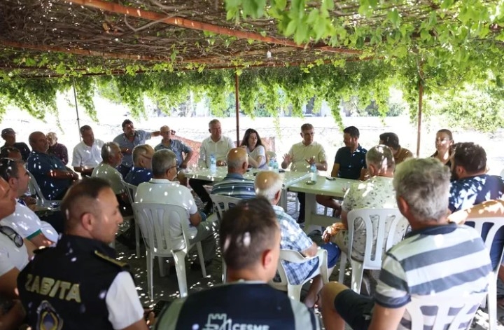 İzmir’de Başkan Tugay’dan Yangınzedelere Destek Eli