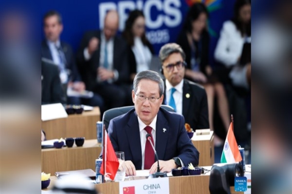Başbakan Li, BRICS'i küresel yönetişim reformunu ilerletmede öncü olmaya çağırdı