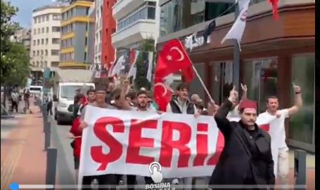 Trabzon'da 'Şeriat' Pankartlı Yürüyüşe İnceleme Başlatıldı