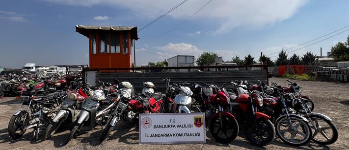 Şanlıurfa'da Jandarmadan Motosiklet Hırsızlığı Operasyonu: 7 Şüpheliye Örgüt Kurma Suçlaması
