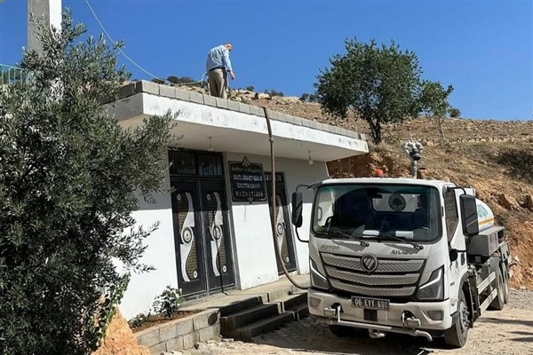 Mazıdağı Belediyesi'nden altyapı ve su desteği atağı