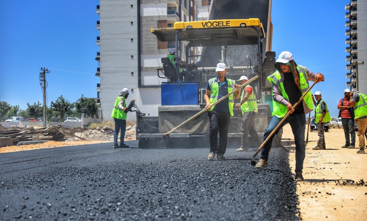 Kayapınar Belediyesi'nden asfalt çalışması