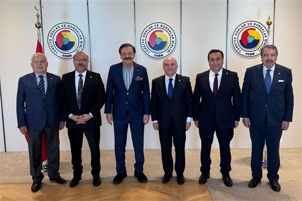 İYİ Parti heyetinden TOBB ziyareti