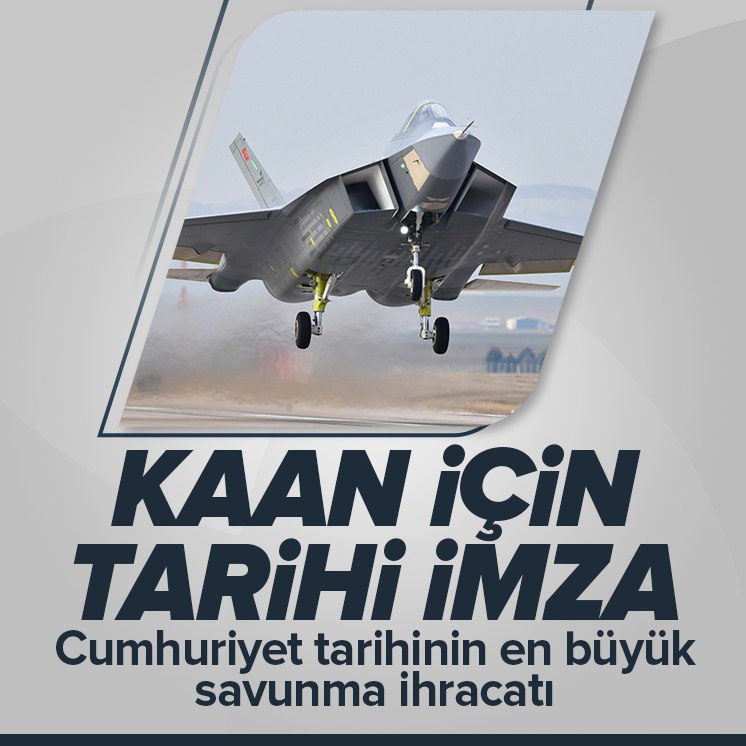  48 Adet KAAN Satışı İçin İmzalar Atıldı