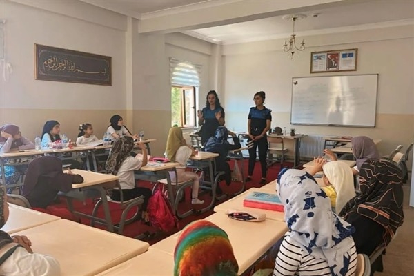 Erzincan'da 510 öğrenciye güvenlik eğitimi verildi
