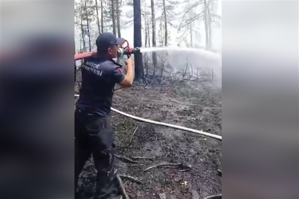 Niğde Belediyesi İtfaiyesi'nden Bursa'ya destek