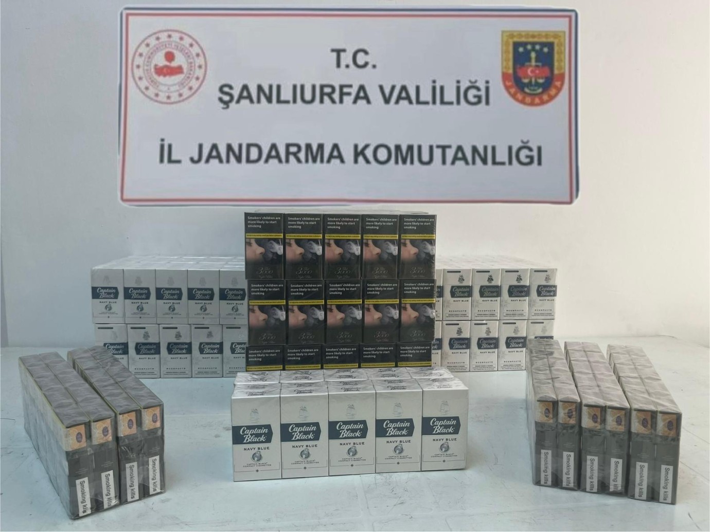 Şanlıurfa İl Jandarma Komutanlığından Tütün ve Alkol Kaçakçılarına Yönelik Operasyon Açıklaması