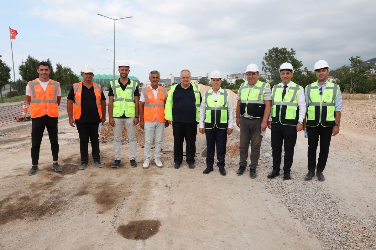 Bursa Büyükşehir Belediyesi'nden Odunluk’ta altyapı hamlesi