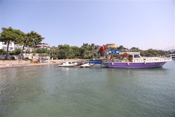 Fethiye-Şövalye Adası yolcu motoru seferleri başladı