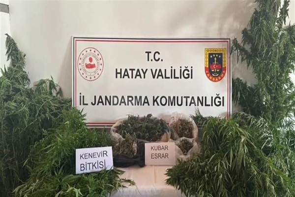 Hatay İl Jandarma Komutanlığı'ndan uyuşturucu operasyonu