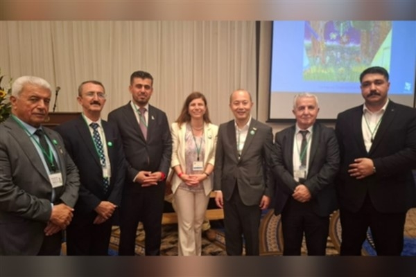 Eş Başkan Bucak, Mayors for Peace resepsiyonuna katıldı