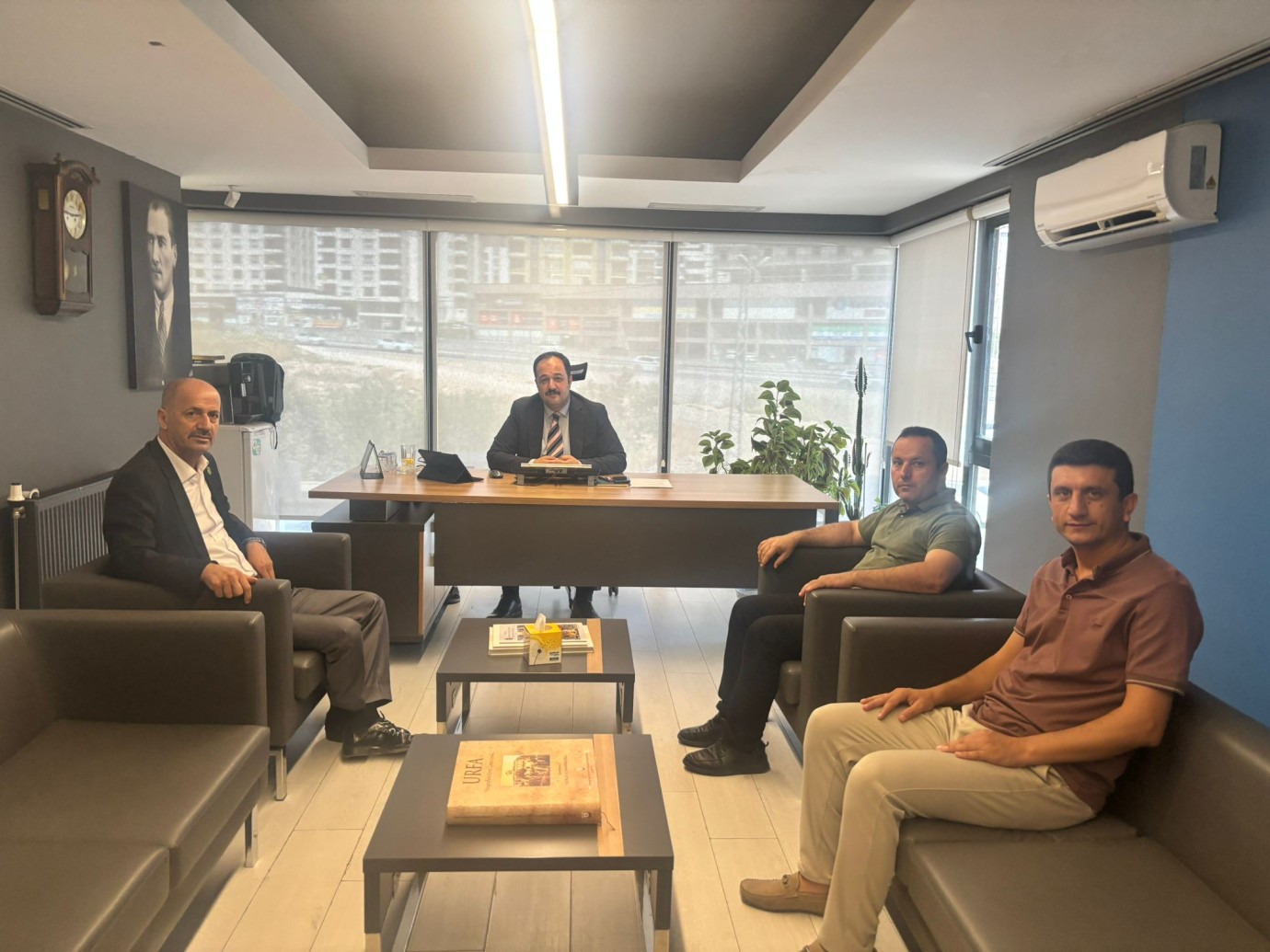 Şehit Gazi Derneğinden Aksa Doğalgaz'a Teşekkür Ziyaret.