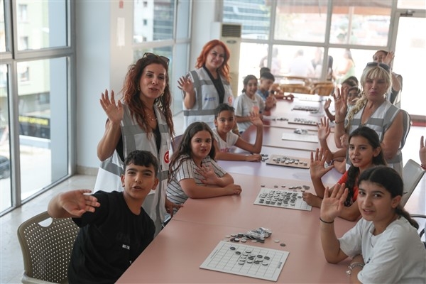 Etimesgut'ta zeka oyunları atölyesi gerçekleştirildi