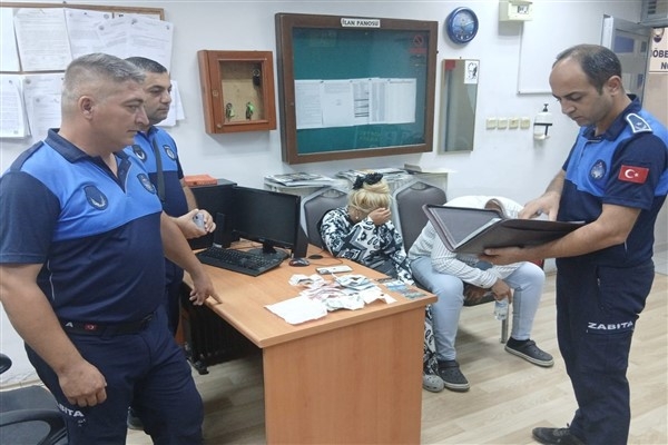 Gemlik’te dilencilik yapan karı-koca yakalandı
