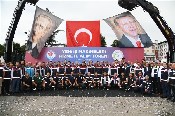 TİSKİ 19 iş makinesini araç filosuna kattı