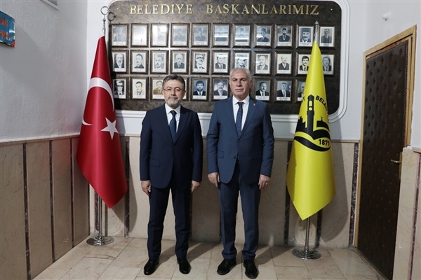 Bakan Yumaklı’dan Başkan Memiş’e ziyaret