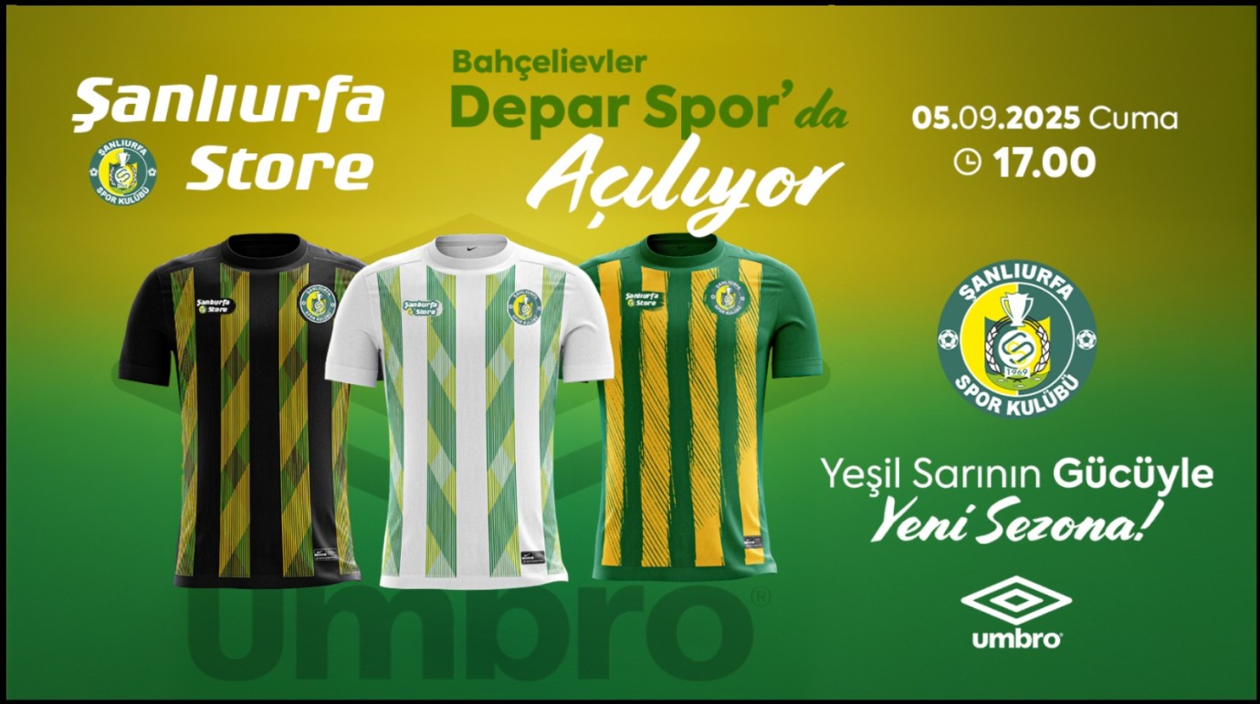 Şanlıurfaspor Store Bugün Açılıyor