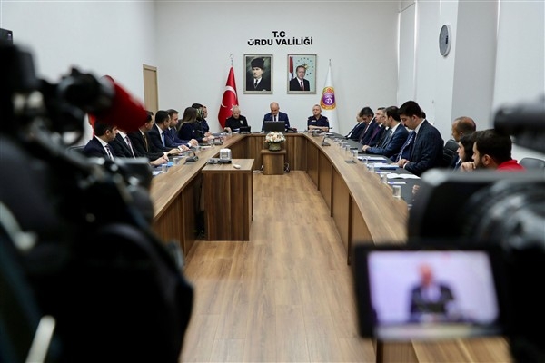 Ordu’daki eğitim-öğretim durumu ve yükseköğrenim yurtları değerlendirildi