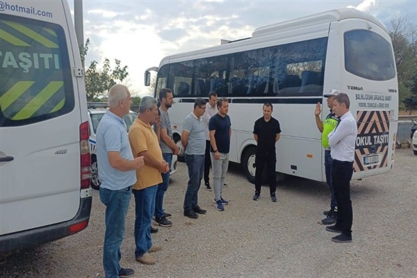 Çanakkale’de öğrenci servislerine denetim