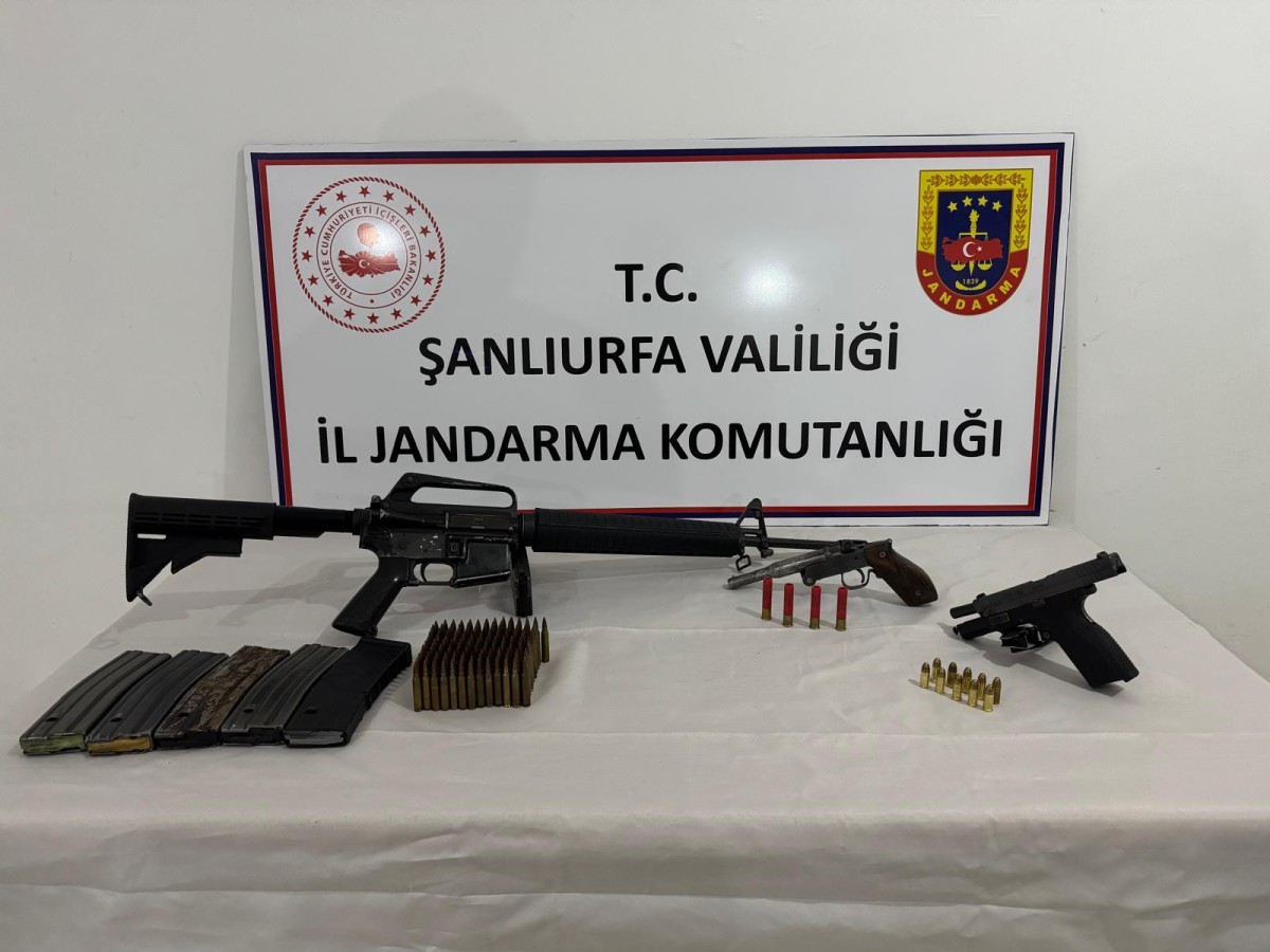 Siverek’te Jandarmadan Silah Operasyonu: 3 Gözaltı