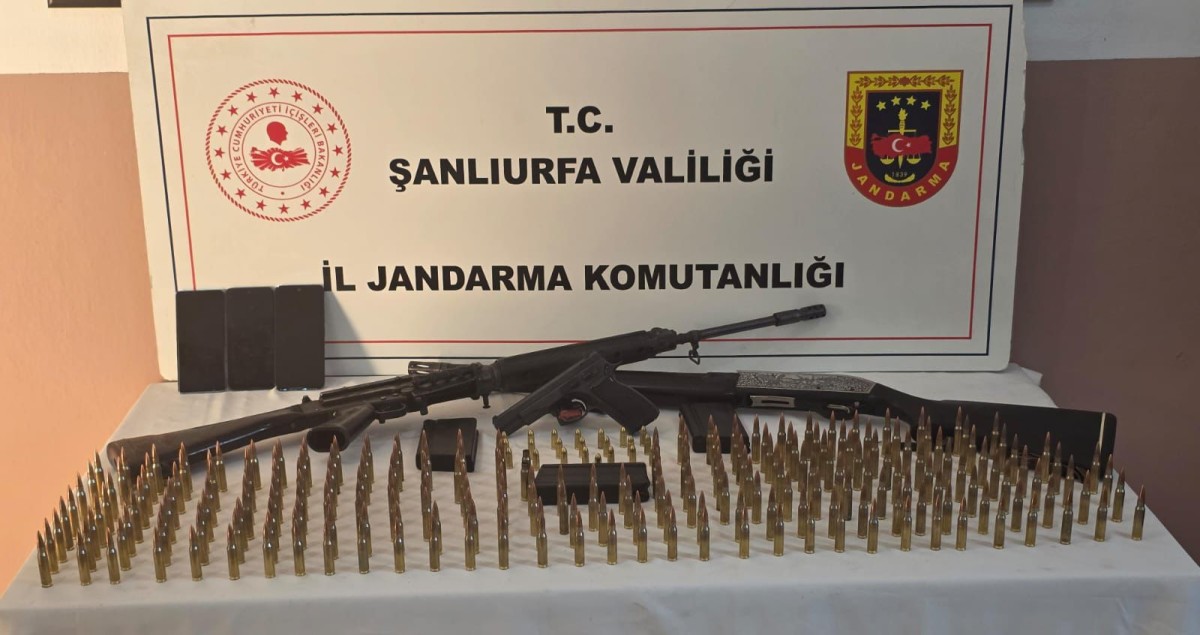 Haliliye’de Silah Operasyonu