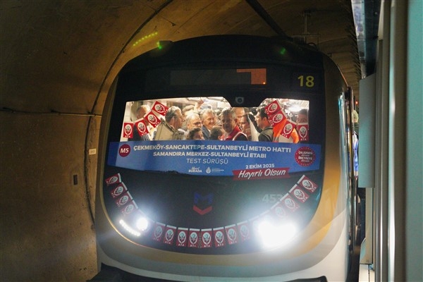 Çekmeköy–Sancaktepe–Sultanbeyli Metro Hattı’nda test sürüşü başladı