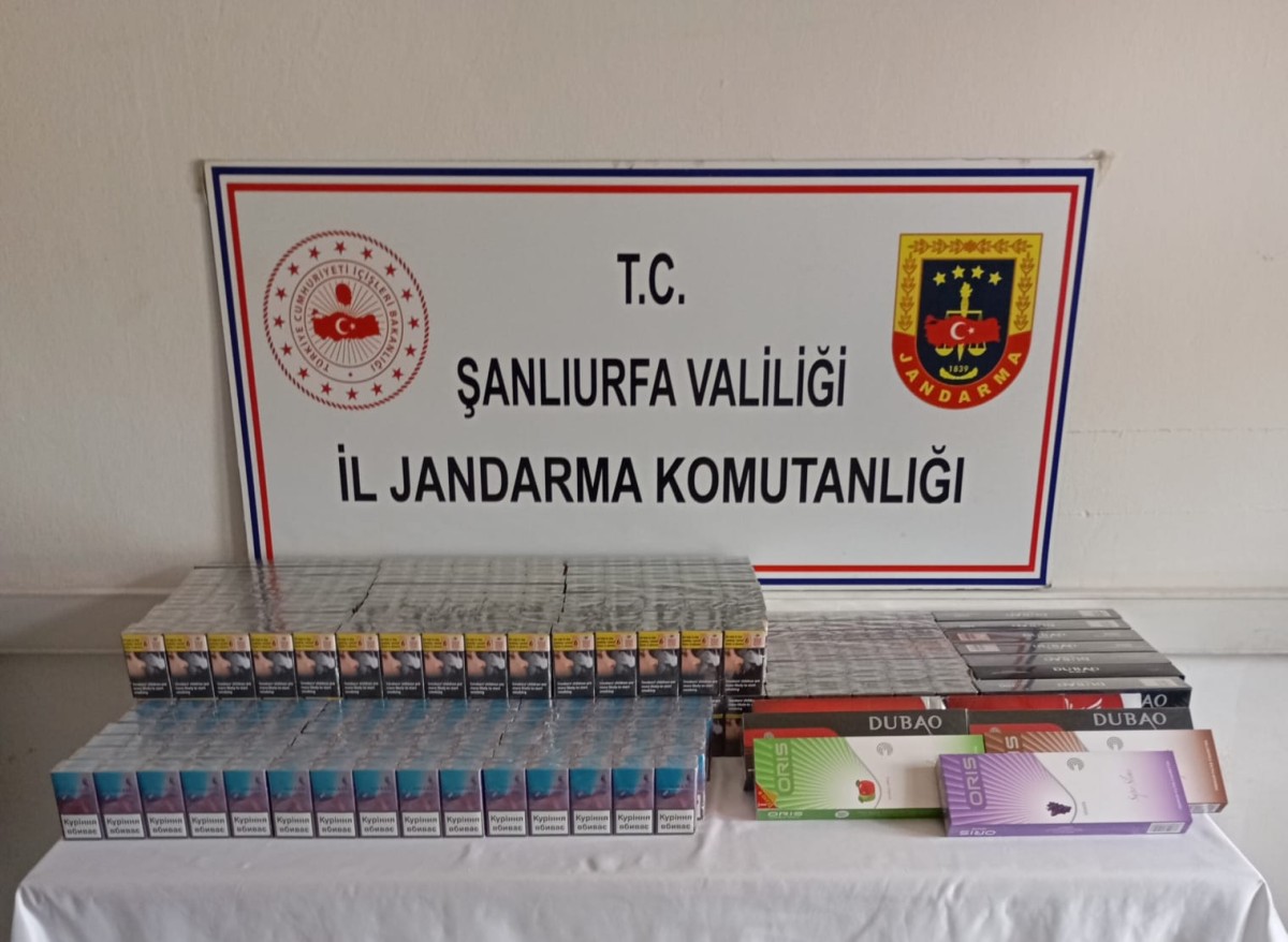 Şanlıurfa’da Tütün ve Alkol Kaçakçılarına Darbe