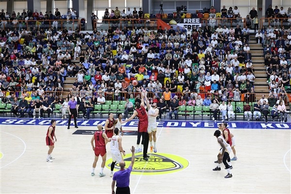 Konya Büyükşehir Belediyespor üçüncü galibiyetini aldı